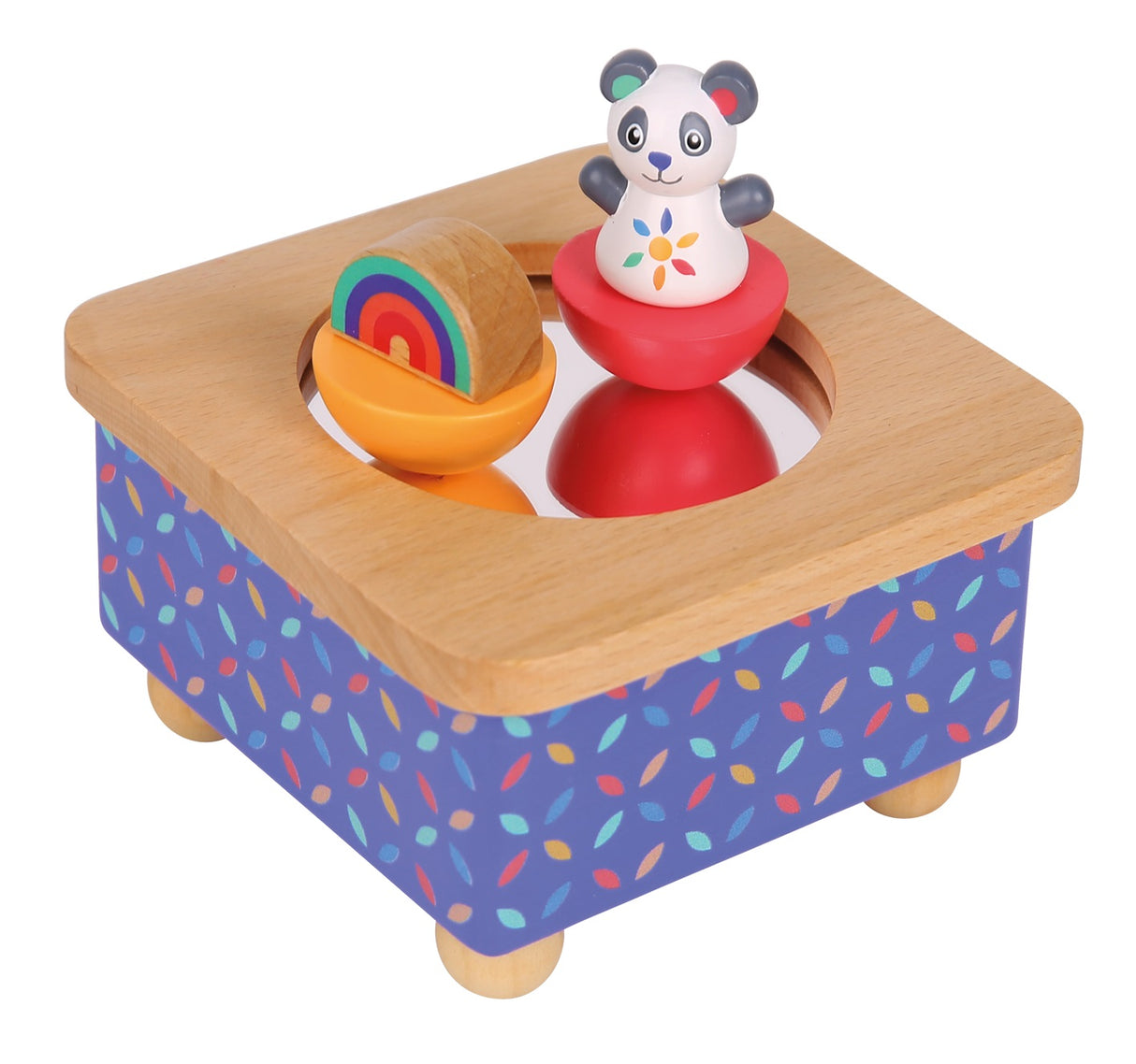 Musikdose und Spieluhr Panda