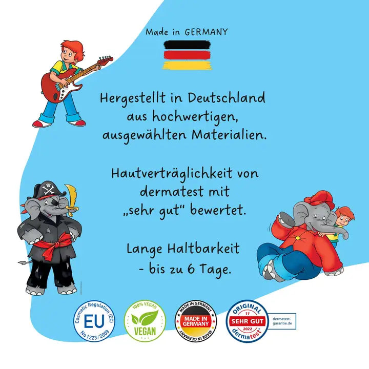 Kinder Tattoo 100 Stück Benjamin Blümchen