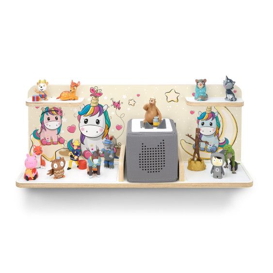 Toniebox 1 & 2 Regal Rechteck Deluxe Einhornzauber