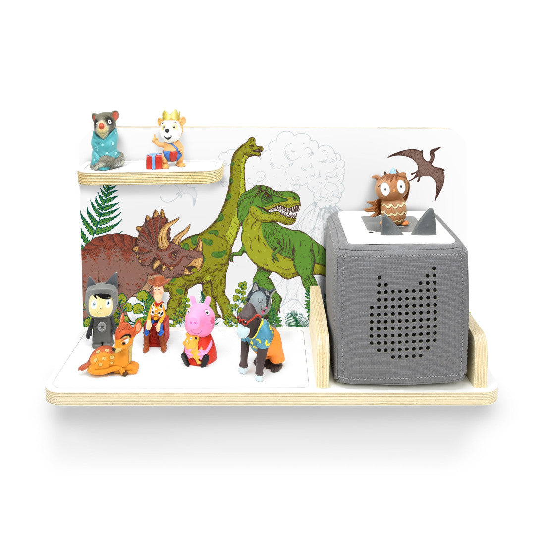 Toniebox 1 & 2 Regal Rechteck Dinomania