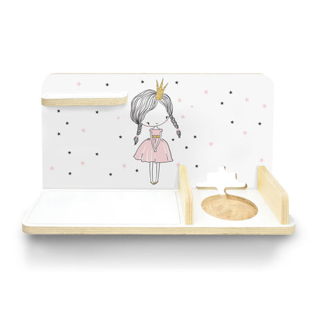 Toniebox 1 & 2 Regal Rechteck Prinzessin