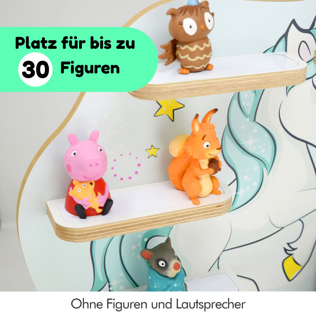 Toniebox 1 & 2 Regal Einhorn Regenbogen