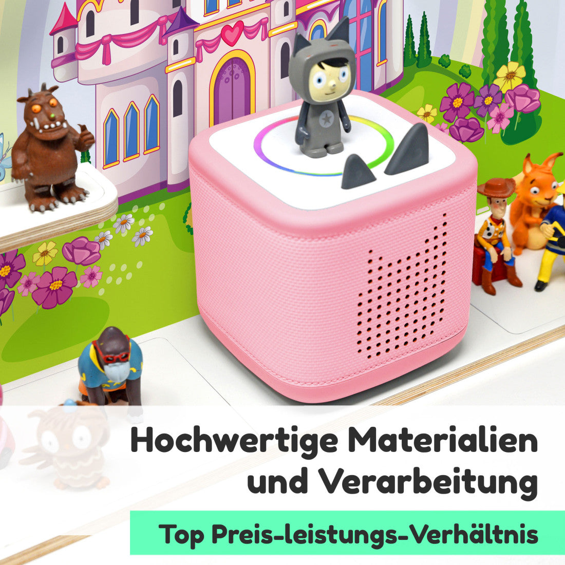 Toniebox 1 & 2 Regal Deluxe Märchenschloss