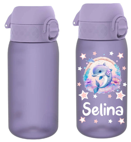 Kinder Trinkflasche Ion8 400ml Lavendel