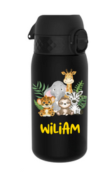 Kinder Trinkflasche Ion8 400ml Schwarz