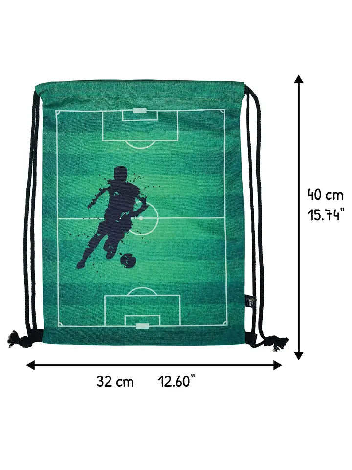 Turnbeutel Kinder Polyester Fussball
