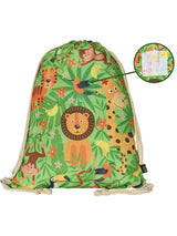 Turnbeutel Kinder Polyester Zootiere