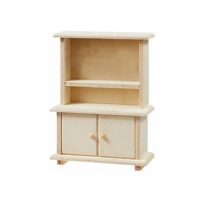 Wichtelzubehör Möbel Holz Vitrine Kommode