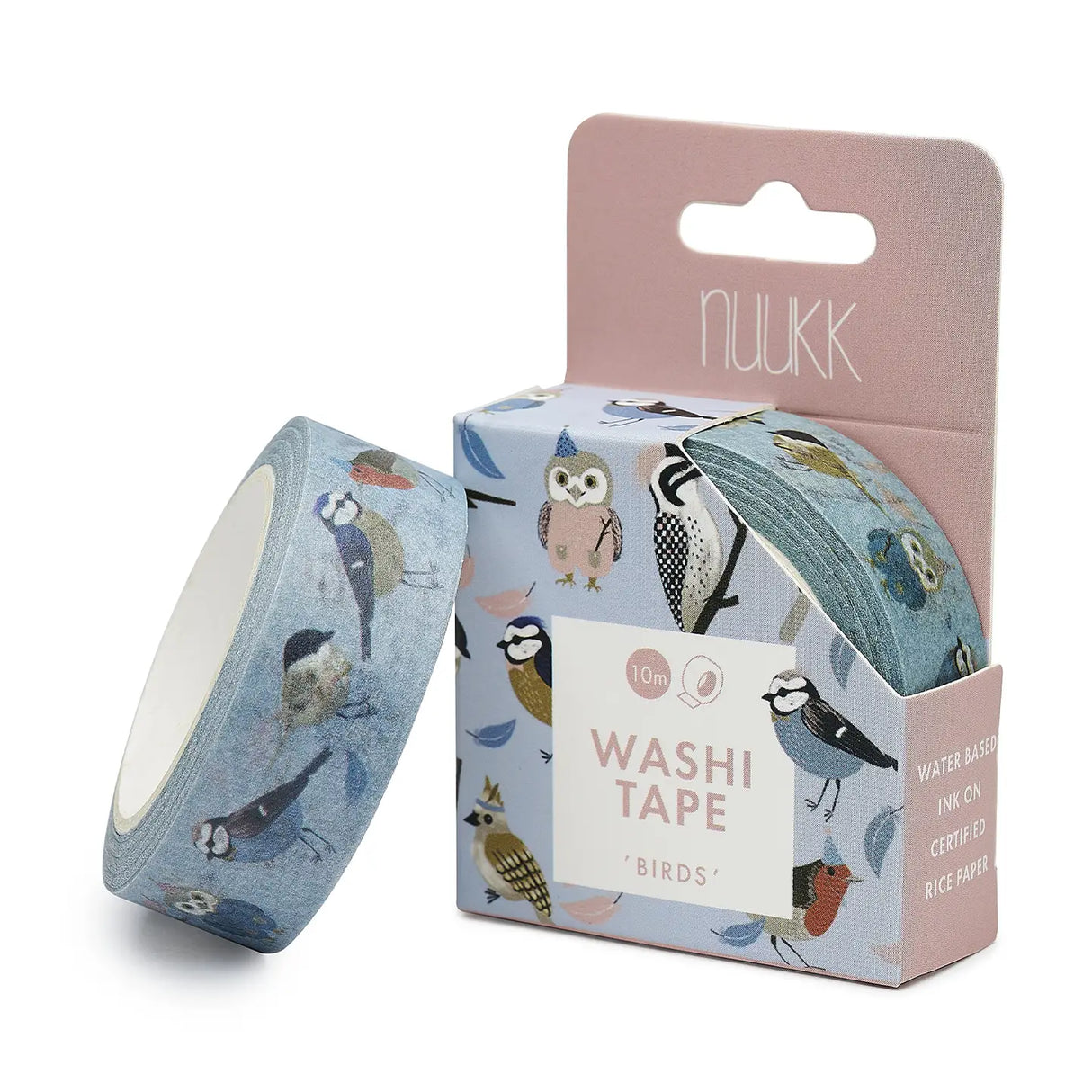 Washi Tape Vogel Blau
