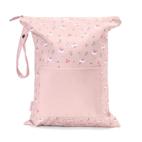 Wetbag XL Vogel Rosa