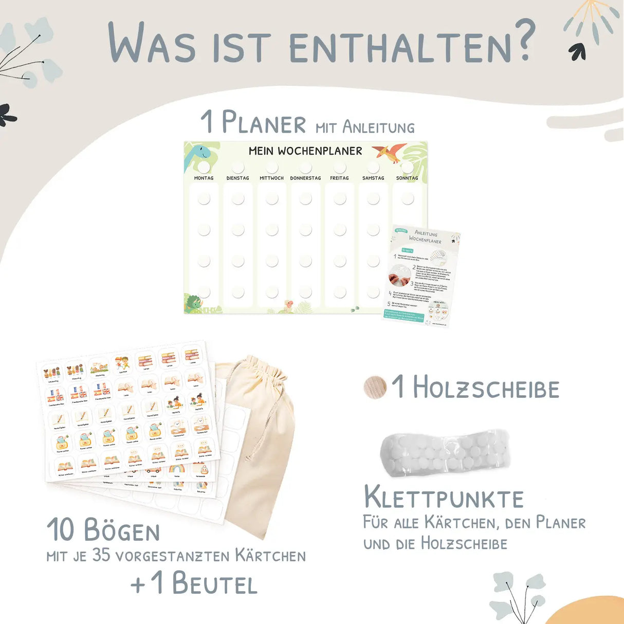 Wochenplaner Dino