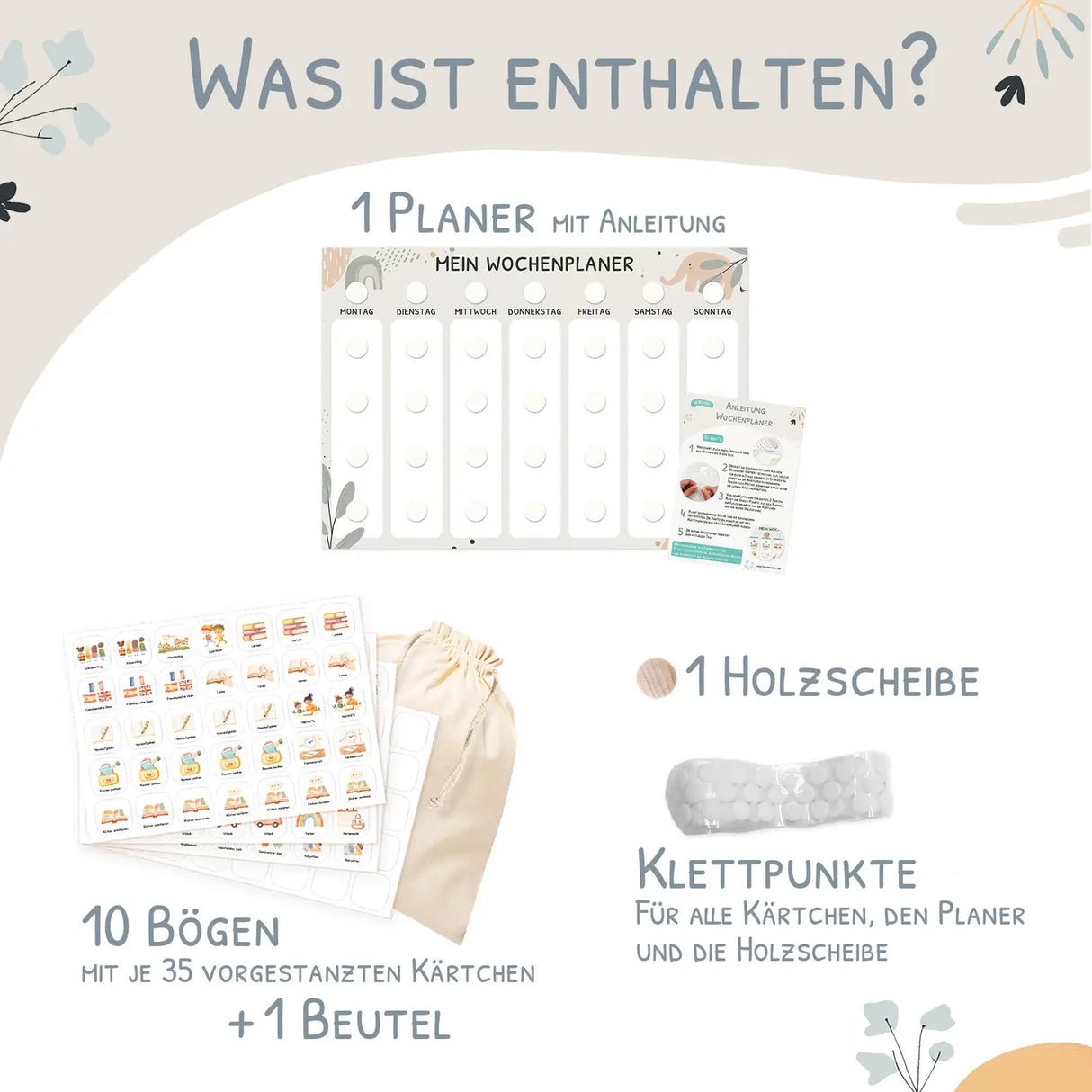 Wochenplaner Elefant
