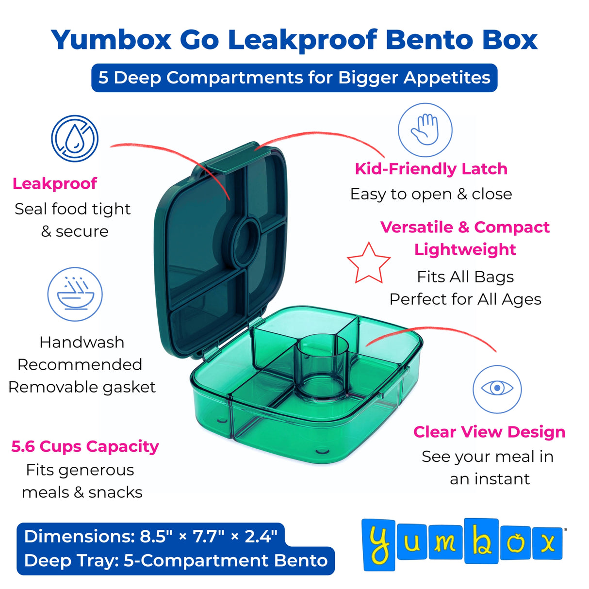 Znünibox Yumbox GO Grün