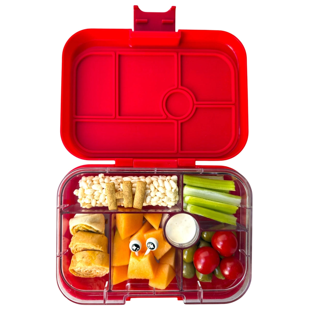 Znünibox Yumbox Original Rot Katzen & Hunde
