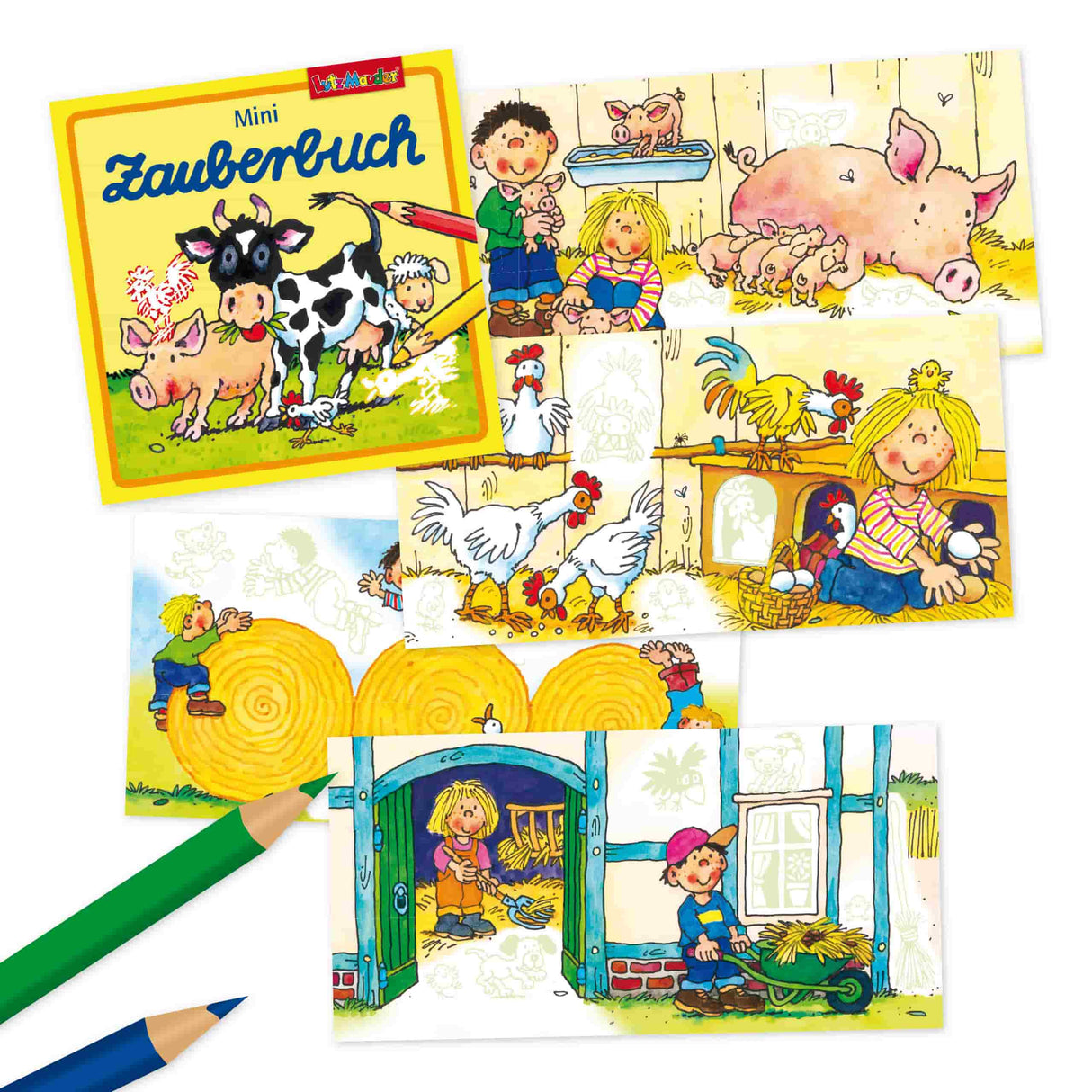 Mini Zauberbuch Jungs assortiert