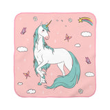 Magisches Handtuch Zauberhandtuch Einhorn Rosa