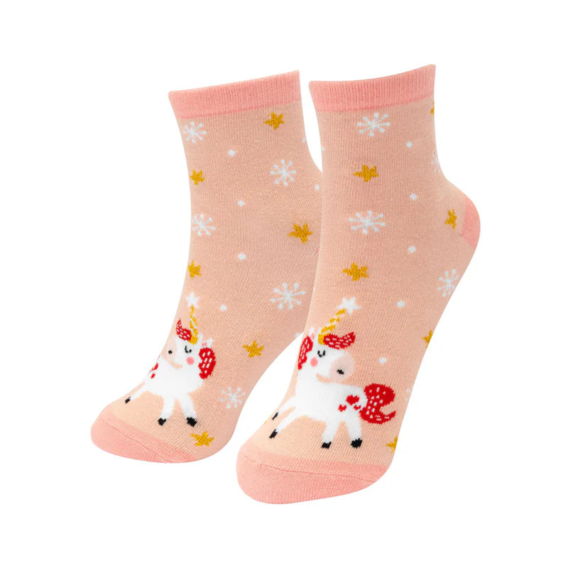 Zaubersocken Gross Einhorn Lichterkette