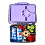 Znünibox Edelstahl Yumbox Prêt Glitzer Violett