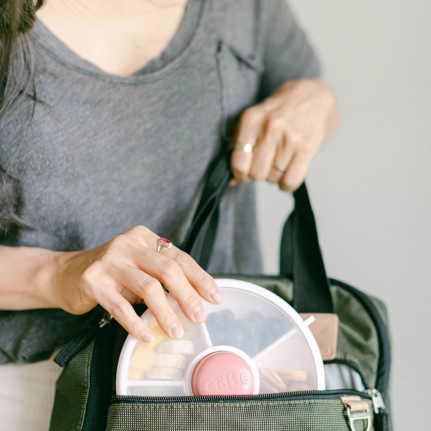 Znünibox GoBe Snack Spinner Türkisblau