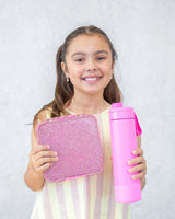 Znünibox MontiiCo Lunchbox Bento Three Glitzer Rosa