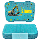 Znünibox Baurelia Box Glitzer Maxi Türkis