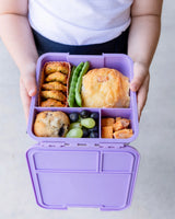 Znünibox MontiiCo Lunchbox Bento Three Rainbow Roller