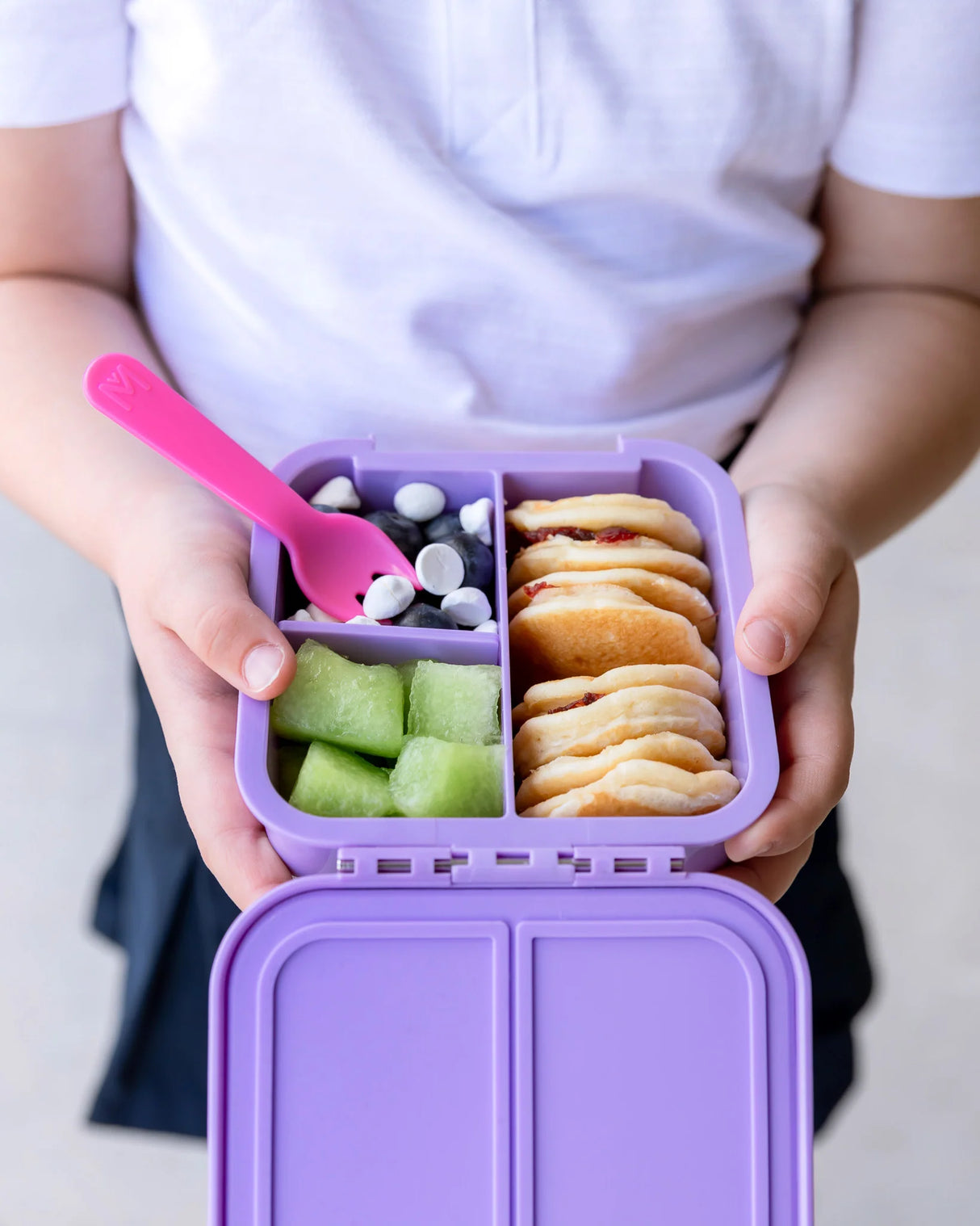 Znünibox MontiiCo Lunchbox Bento Two Rainbow Roller