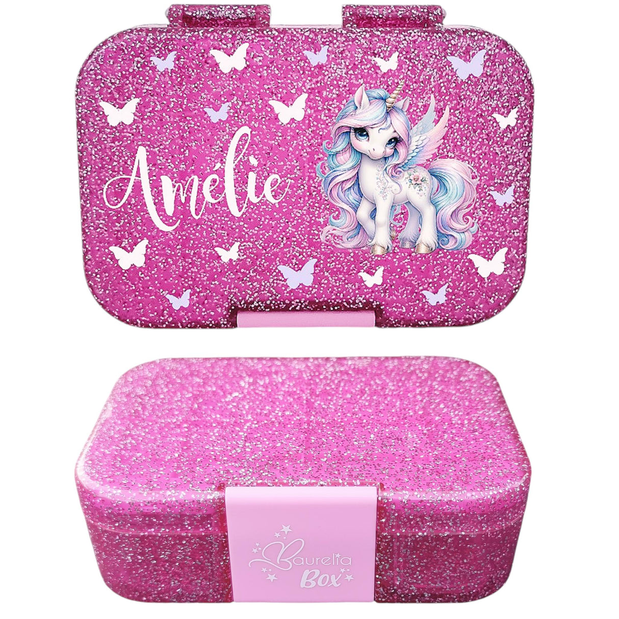 Znünibox Baurelia Box Glitzer Mini Pink