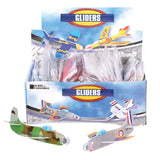 Flugzeug Mini Glider assortiert