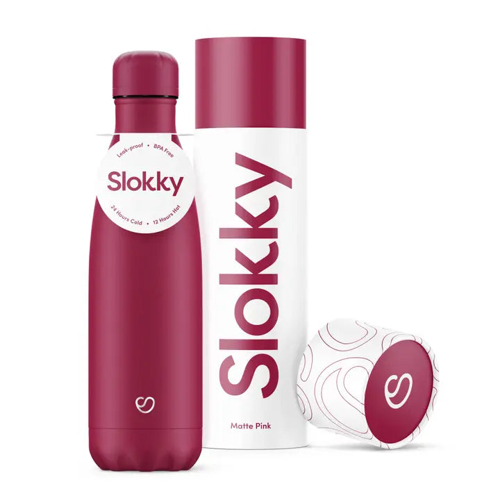 Thermosflasche Slokky 500ml Pink