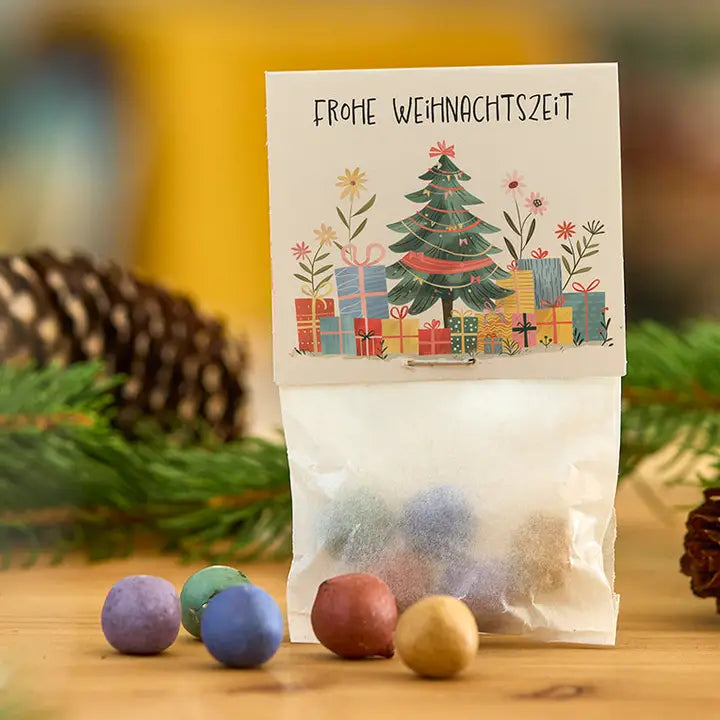 Blumenmurmel Frohe Weihnachtszeit