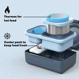 Thermo Lunchbox OmieBox UP Graphit