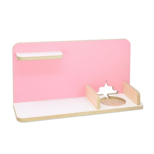 Toniebox 1 & 2 Regal Rechteck Uni Rosa