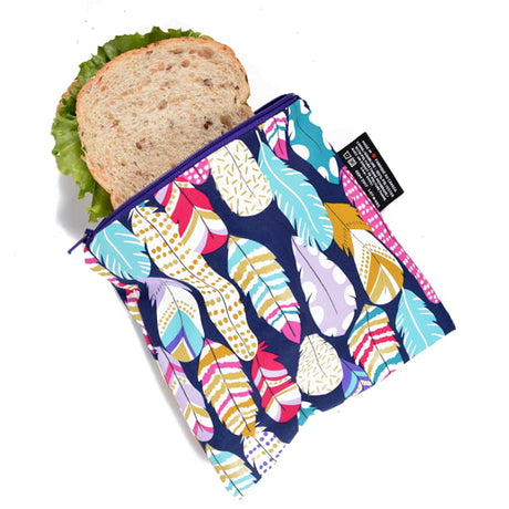 Lunchbag Colibri Biene Weiss