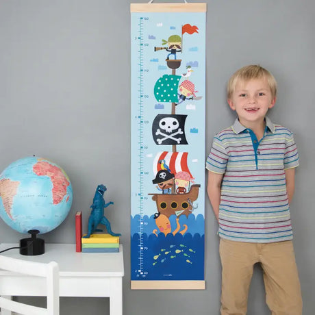 Messlatte für Kinder Pirat