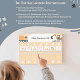 Routineplaner (Morgen & Abend) - Motiv Bagger
