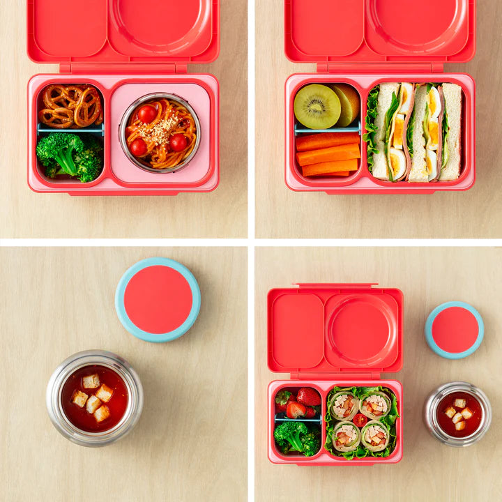 Thermo Lunchbox OmieBox UP Rot