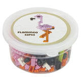 Mini Blocks Bausteine Set Flamingo