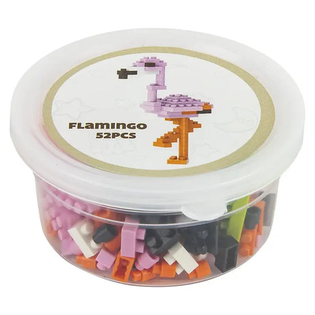 Mini Blocks Bausteine Set Flamingo