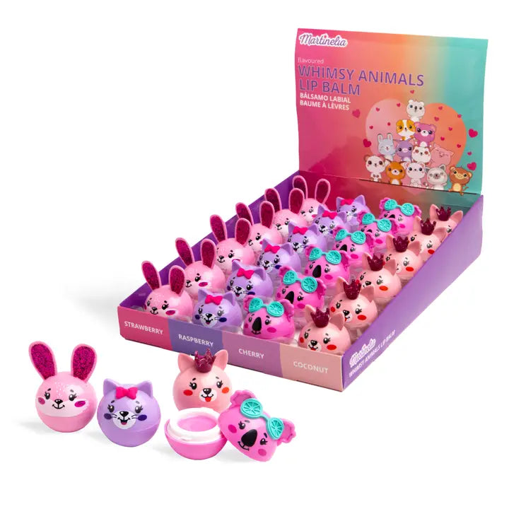 Lippenbalsam Martinelia Whimsy Tiere assortiert