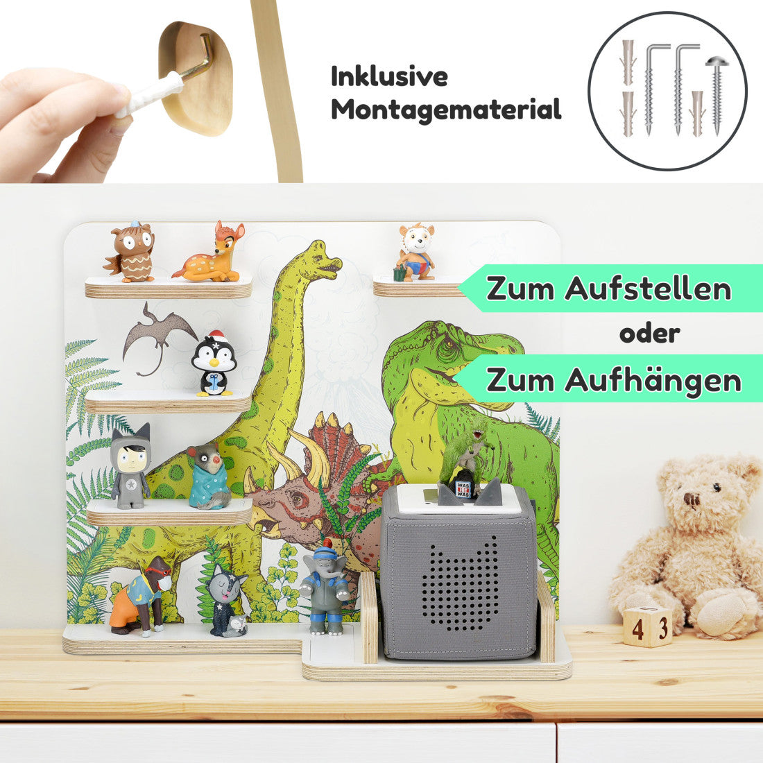 Toniebox Regal Dinomania schmal