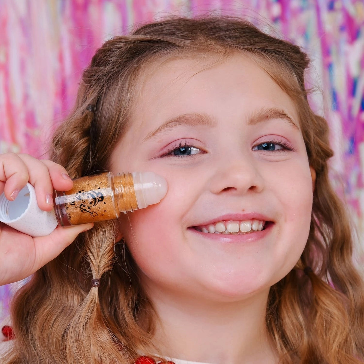 Miss Nella Körperglitzer Roll-On Gold