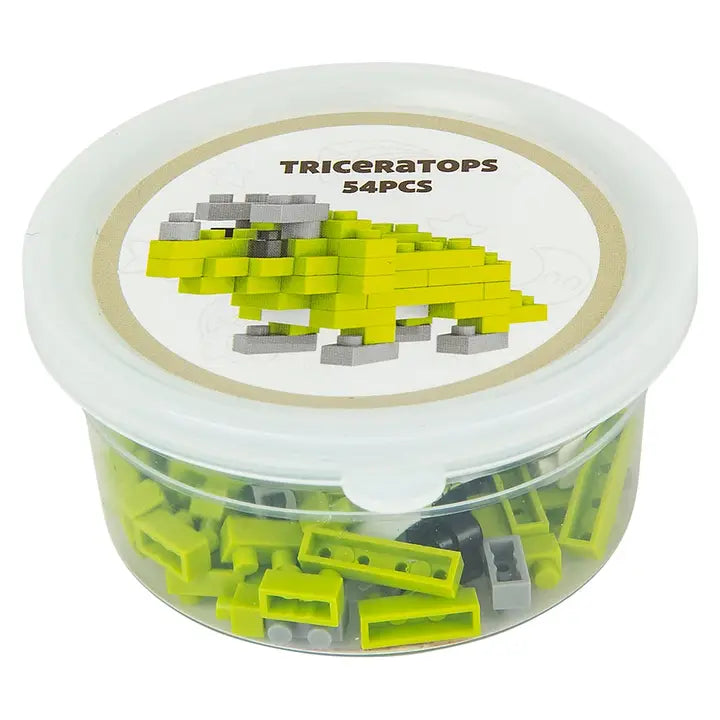 Mini Blocks Bausteine Set Triceratops