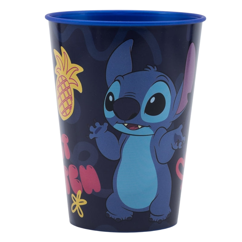 Comic Zahnputz Trinkbecher Stitch klein