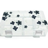 Znünibox Snackbox Melii mit 8 Fächern Blumen