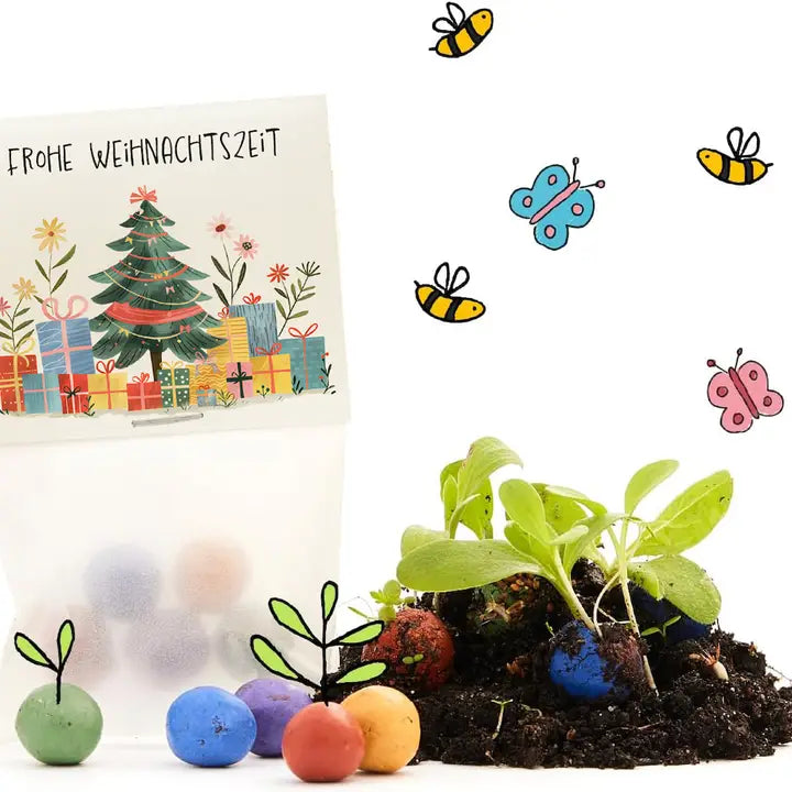 Blumenmurmel Frohe Weihnachtszeit