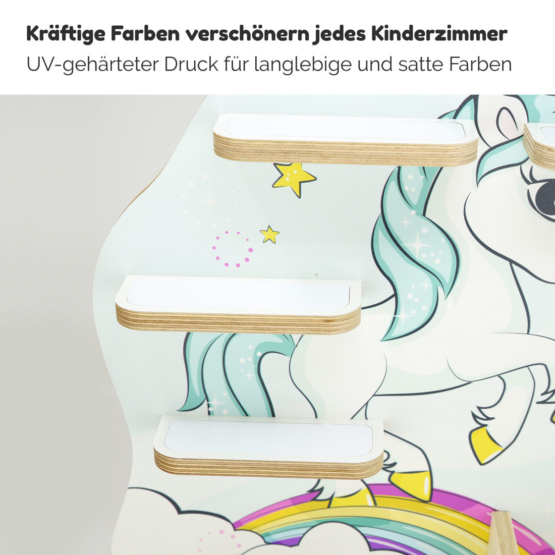 Toniebox Regal Einhorn mit Regenbogen