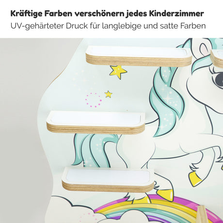 Toniebox Regal Einhorn mit Regenbogen