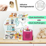 Toniebox Regal Einhorn mit Regenbogen