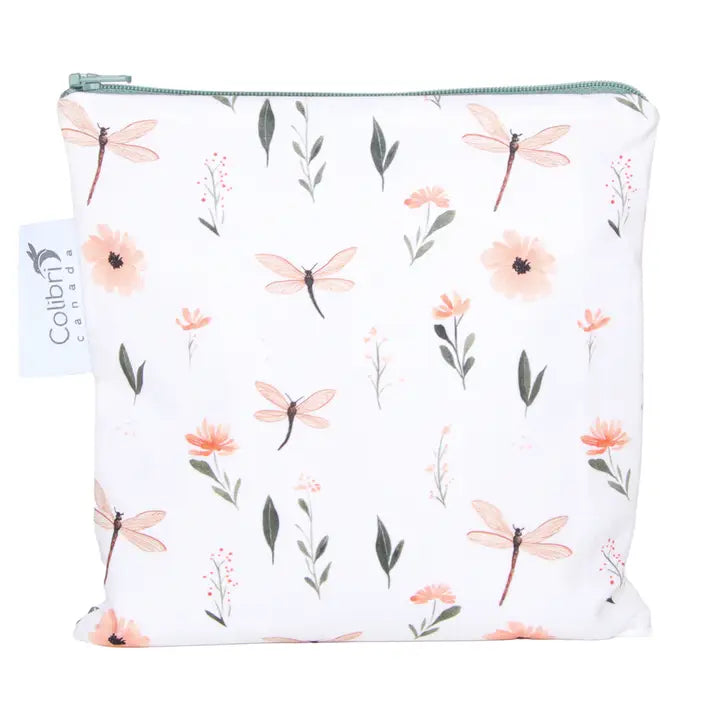 Lunchbag Colibri Libelle Weiss